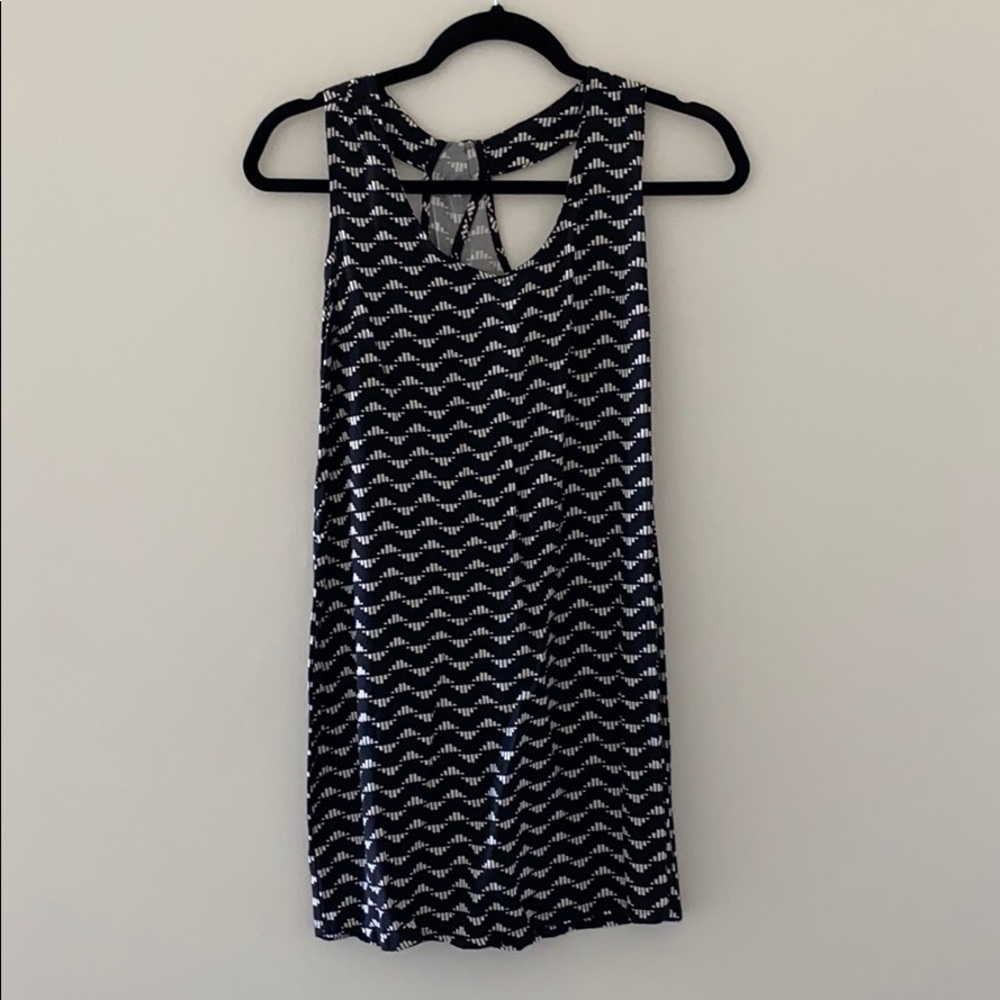 Black and white sundress